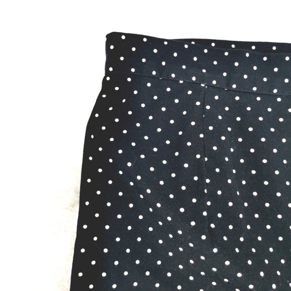 Bill Blass Women's 31" High Rise Polka Dot  Pants - Picture 3 of 10